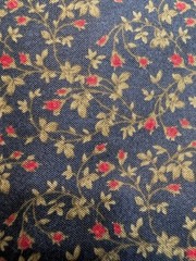 Retired Moda Fabric 3 Sisters Paris Flea Market Dark Floral 141×43 READ