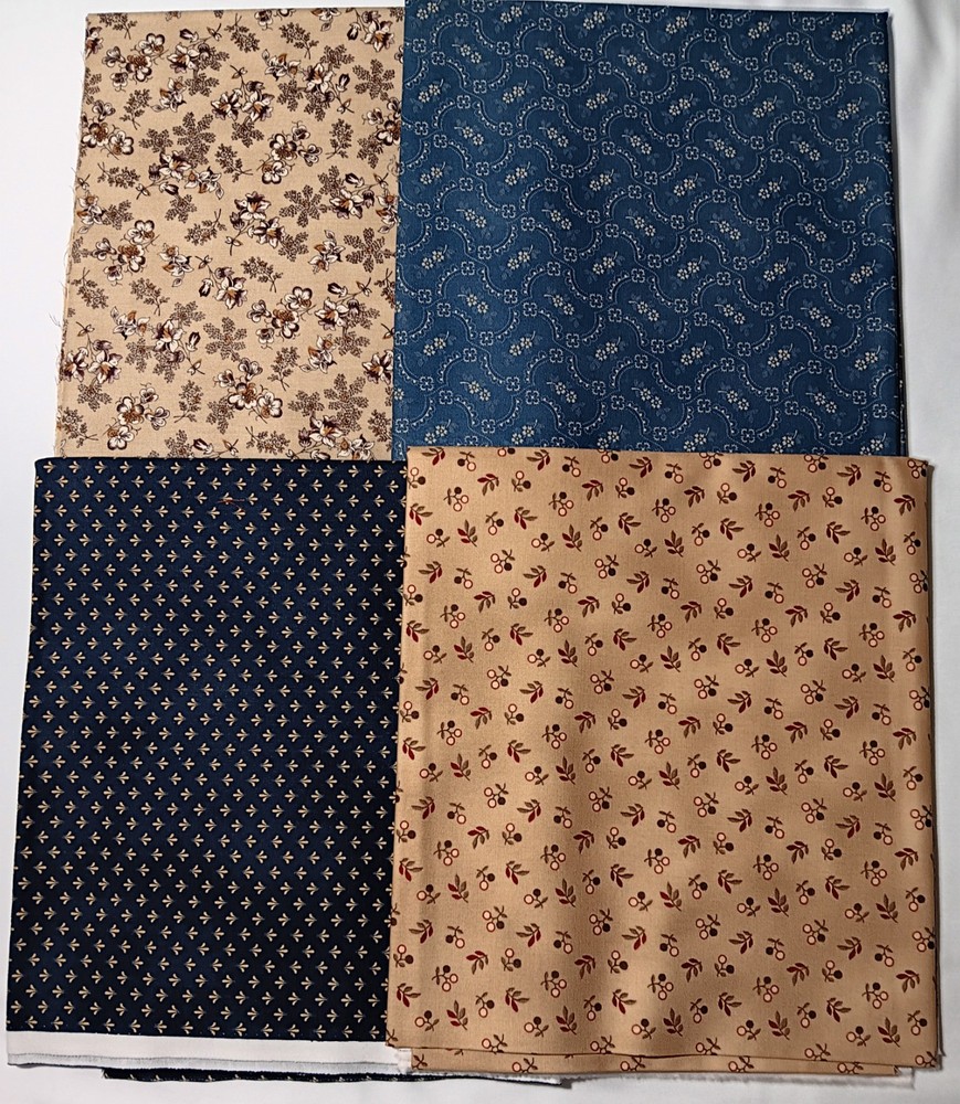 Nancy Gere First Ladies Windham Fabric 4 yds. Civil war era reproduction fabric