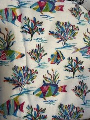 Flannel Fabric Lot Whimsical Bright Prints 14 Yards Total