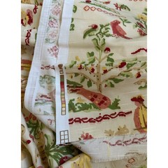 Richloom Platinum Collection Fabric rare 8 yards wide toile de jouy European 55”