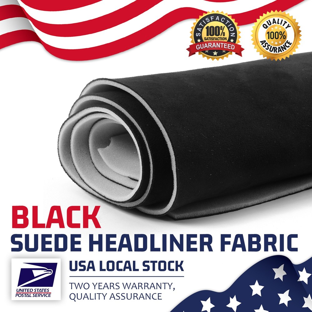 1/8″ Foam Backed Automotive Headliner Fabric Sunroof Upholstery Craft 60″ Wide