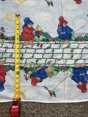 Paddington Bear fabric 1-2 Yards 60” Wide Kites Sun Outside Juvenile