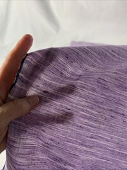 Handcrafted Cotton Fabric ~ Lilac Slub Cotton Fabric (Imported from India) 44″