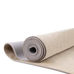 Suede Headliner Fabric with Foam Backing, Auto Suede Roof 54″ L × 60″ W Beige