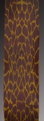 11 Yard HAND MADE UZBEK Natural SILK IKAT ADRAS FABRIC #6744*