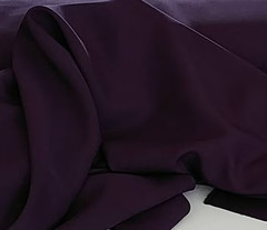 Eggplant Tropical 100% Polyester non-stretch, machine washable.