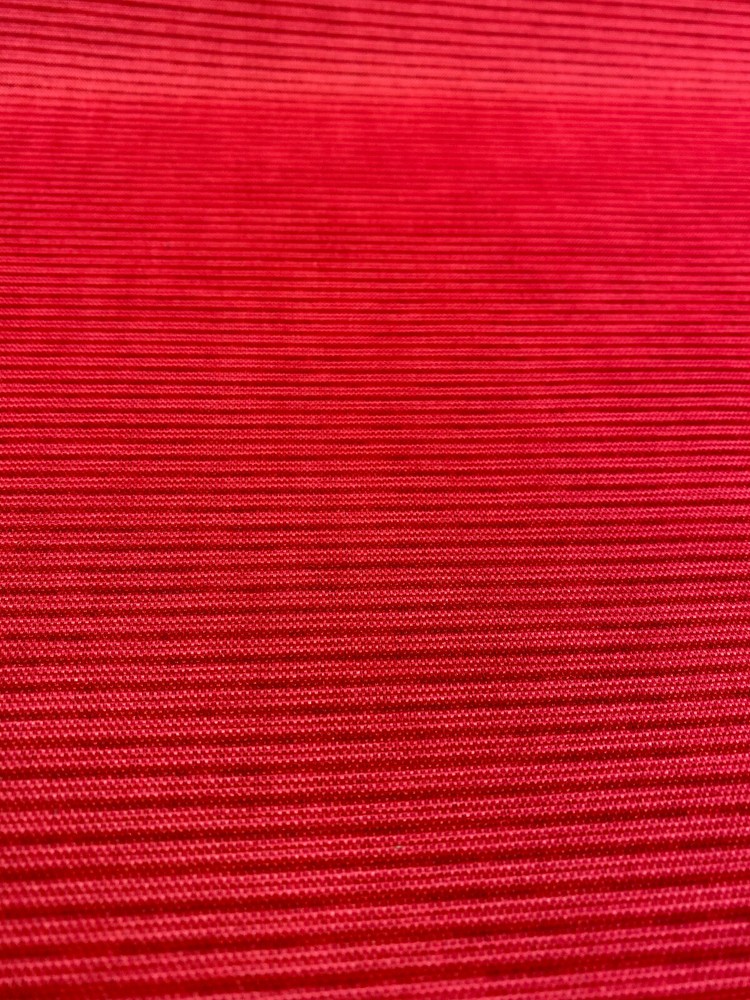 Bryant Outdoor Red Verticality Ticking Stripes Fabric By the yard