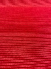 Bryant Outdoor Red Verticality Ticking Stripes Fabric By the yard