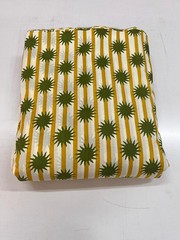 25 Yard Hand Block Print Handmade Cotton Indian Natural Sanganeri Printed Fabric