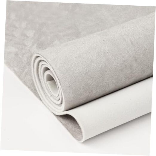 Suede Auto Headliner Fabric 54″ L × 60″ W with Foam Backing – 54″L×60″W Gray