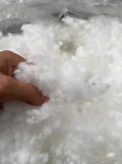 New Premium Cluster Fiber Poly Filling Material Pillow Cushion Pet Bedding Fill