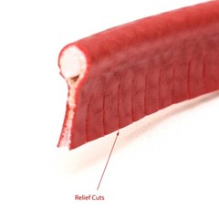 MasterCraft Boat Welting 692804 | Gemini Red 5/32 OD x 3/4 Inch (YD)