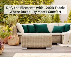 1200D Heavy Duty Waterproof Oxford Fabric – Durable Polyester Canvas for DIY, Ta