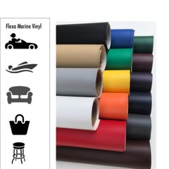 Heavy Duty Auto/Marine Vinyl Fabric Upholstery: Faux Vegan Leather 40+ Colors