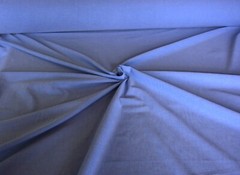 NEW, Blue Chambray, cloth fabric material, is 65Poly/35Cotton, sold by the Yard