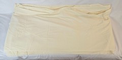 Plain Off-White Light Beige Fabric 44″ Wide and Over 700″ Long – 20 Yards+ Uncut