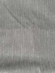 Rayon Polyester Fabric 1.5 Yards 58″ Wide Black Gray Directional Tweed Look