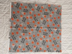 3 pieces SPORTS FLANNEL- 18″ x 41″ ea. – Basketball,Baseball,Vollyball-Snuggle