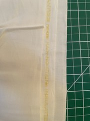 Roc-Lon 54 Inch 100 Cotton Rain No Stain Ivory Cream Color 14 Yards 30 inches