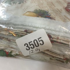 AZY Christmas Joy Cotton Fabric 2 Yards Christmas Stockings
