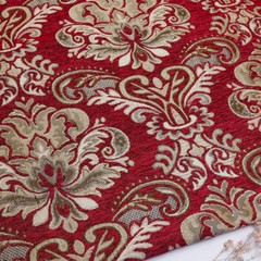 Thicken Chenille Pillow Cushion Case Upholstery Material Jacquard Sofa Fabric