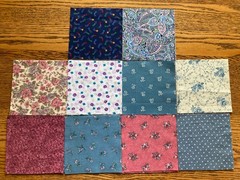 Lot 300, 5″ x 5″ Fabric Squares Precut Quilt Blocks 3 of Each All Pictured (2)