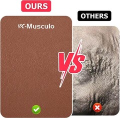 Marine Grade Faux Leather Upholstery Vinyl Fabric 54” x 12” – Durable & Sty…