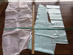 Fabric Lot; Sequin, Lame, Satin, Sheer, Organza, Tulle. For Barbie & Doll Dress