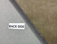 DESIGNER PLUSH MOHAIR SAND BEIGE VELVET WOOL MULTIPURPOSE FABRIC BY YARD 55″W