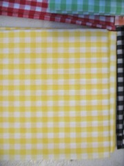 * Gingham Check FAT QUARTERS bundle of 12 FQ’s 18×22″ folded ironed assort color