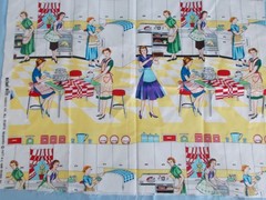 Quilting Fabric HOME EC by Michael Miller Fabrics 1/2 yard