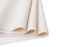 Cream Faux Leather Fabric, 1.1mm Thick, 54″ x 36″, 1 Yard, Upholstery Material