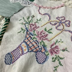 Heirloom Curated Fabric Bundle – Vintage Textiles One of a Kind Collection