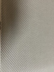 Pin Dot on Gray Coordinating cotton Fabric per yd sew craft 44″