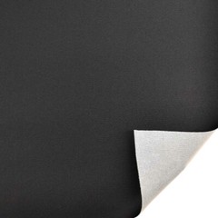 Naugahyde Boat Knit Back Vinyl 49.00993 | Diamond Black 54 Inch (YD)