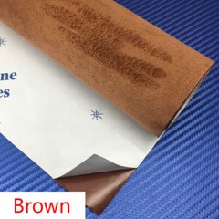 150x100cm Self Adhesive Soft Fabric Wrap Film Sticker Stretch DIY Multi Purpose