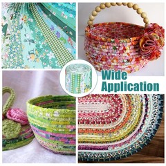 40Pcs Jelly Roll Fabric Strips Cotton Quilting Fabric Bundles