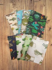 Assorted Cactus Flat Fold Assortment 10 Yard Bundle Cotton Fabric