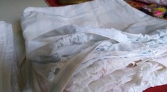 50 Rachel Ashwell Shabby Chic™ fabric remnants Chandelier Liliput white floral