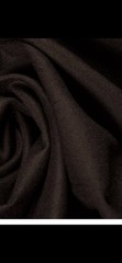 $26 for 2 Yards Real Wool Quality (Flannel) Fabric – Brown Color