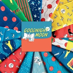 1/2 Yard – Goodnight Moon | Storytime in White (227863) | 100% Organic Cotton
