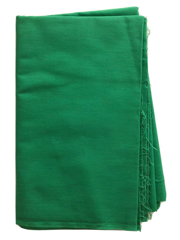 New Green Fabric 43″ Wide 54″ Length Cotton or Cotton Blend