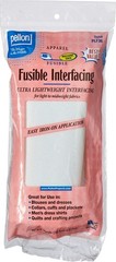 Fusible Interfacing 15” x 3 Yards – Lightweight Iron-On Polyester for Sewing