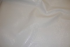 vinyl Faux leather fake Crocodile upholstery Leather 54″ WHITE fabric