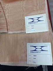 S. Harris Designer Discontinued Fabric Samples, Decor Lot 9 (8)