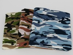 1 Yard Fashion Army Green Camo Camouflage Print Cotton Material Fabrics Poplin