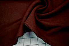 1+ Yard Solid Dark Brown Rayon Fabric 52″ X 56″