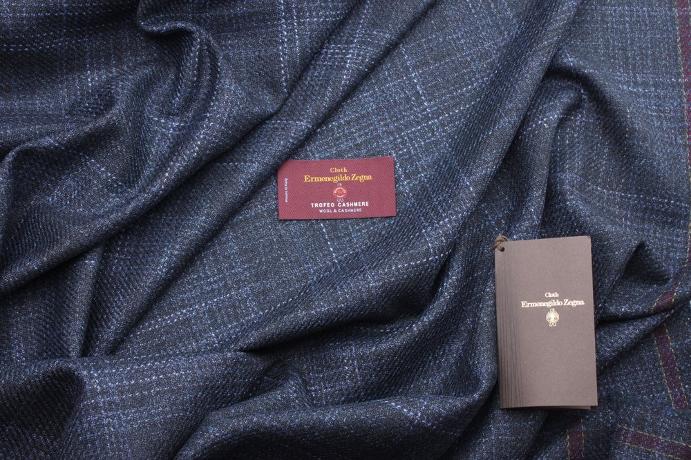 Ermenegildo Zegna Trofeo Cashmere/silk/wool jacketing fabric 2.3 meters