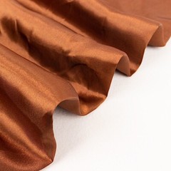 Cinnamon Brown SATIN FABRIC 54″ x 10 yards Bolt Crafts Sewing Put-up Wedding
