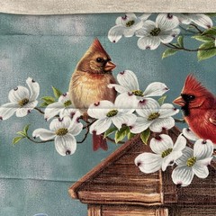 The Joys of Spring Artwork by Abraham Hunter Quilt Panel Northcott 36″ x 43″